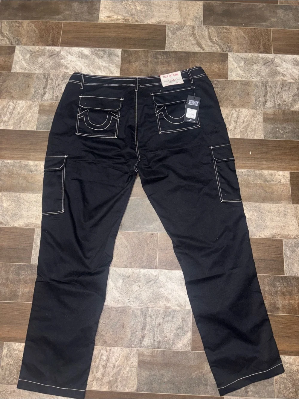 True Religion Men’s Jet Black Jeans